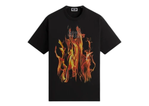 Kith Pyro Box Logo Vintage Tee Black