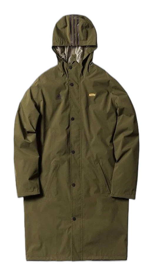 Kith Rays Sideline Shell Jacket Olive