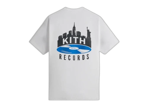 Kith Records Vintage Tee (SS25) White