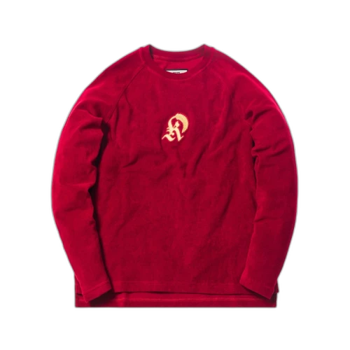 Kith Regal Terry Crewneck Red