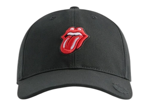 Kith Rolling Stones Aaron Classic Cap Black