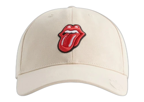 Kith Rolling Stones Aaron Classic Cap Sandrift