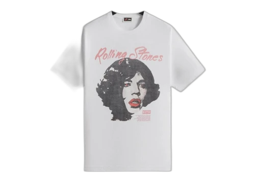 Kith Rolling Stones Far Away Eyes Vintage Tee White