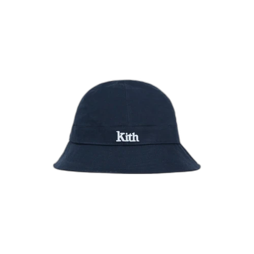 Kith Sandwash Cotton Bucket Hat Black