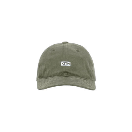 Kith Sandwash Cotton Cap Olive