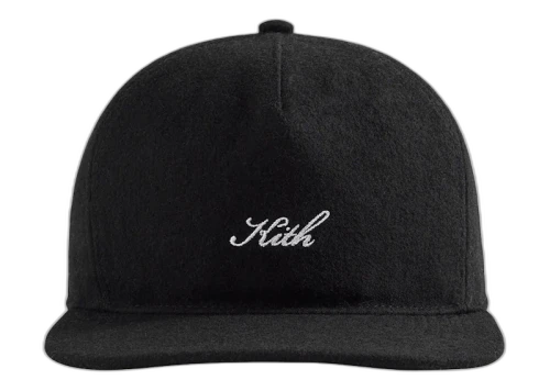 Kith Script Cap Black