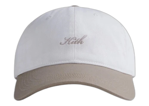 Kith Script Long Bill Cap Canvas