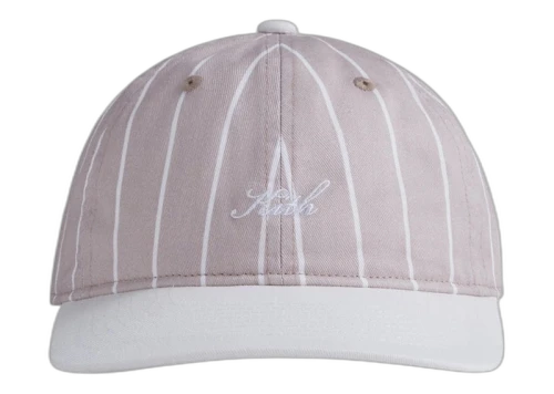 Kith Script Pinstripe Cap Morganite