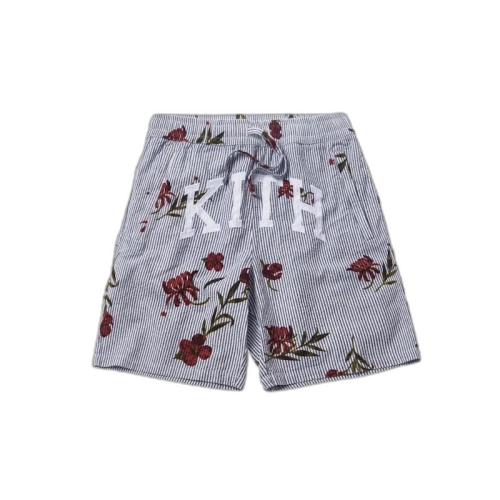 Kith Seersucker Track Shorts Navy
