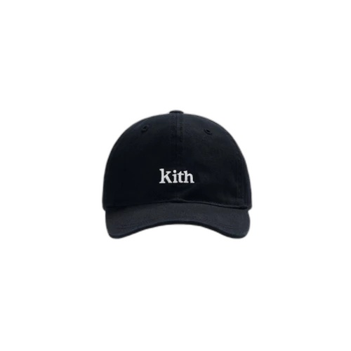 Kith Serif Cap Black