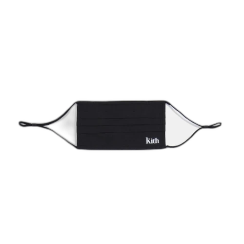 Kith Serif Washable Face Mask Black