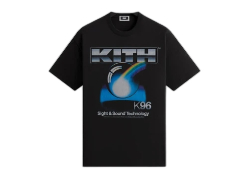 Kith Sight & Sound 1996 Vintage Tee Black
