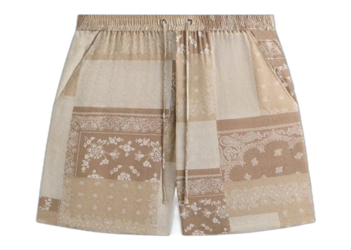 Kith Silk Lyocell Bandana Cedar Short Canvas