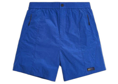Kith Solid Sporty Wrinkle Short Surf The Web