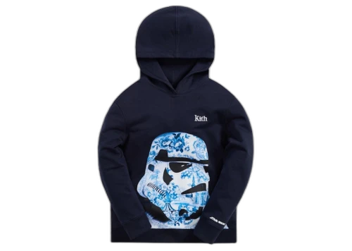 Kith x STAR WARS Kids Floral Hoodie Nocturnal