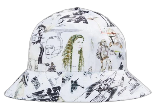 Kith x STAR WARS Toil Bucket Hat White