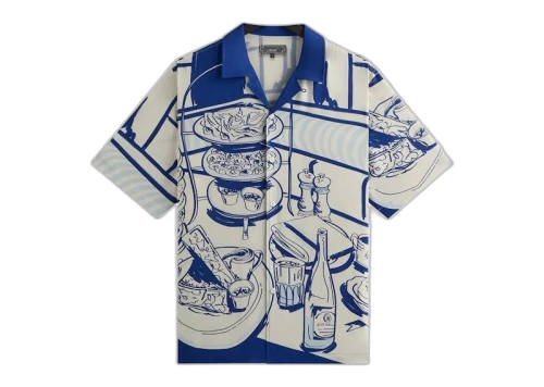 Kith Still Life Short Sleeve Thompson Camp Collar Shirt Current