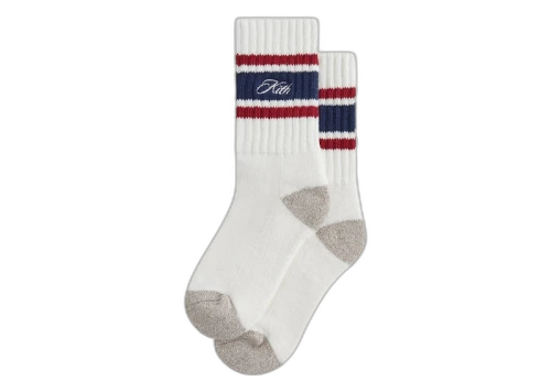 Kith Striped Chunky Crew Socks Nocturnal