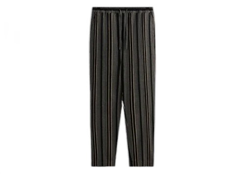 Kith Striped Flannel Barrow Pant Black
