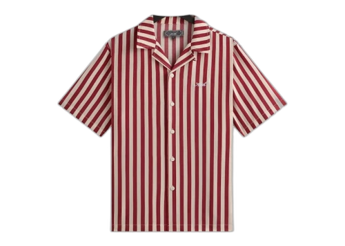 Kith Striped Thompson Camp Collar Shirt Allure