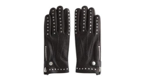 Kith Studded Leather Glove Black