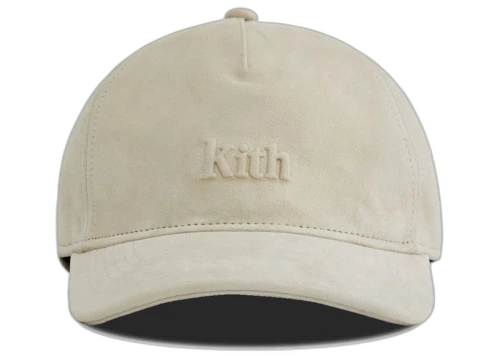Kith Suede Serif Pinch Crown Cap Waffle