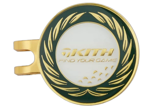 Kith TaylorMade 24 Golf Crest Marker White
