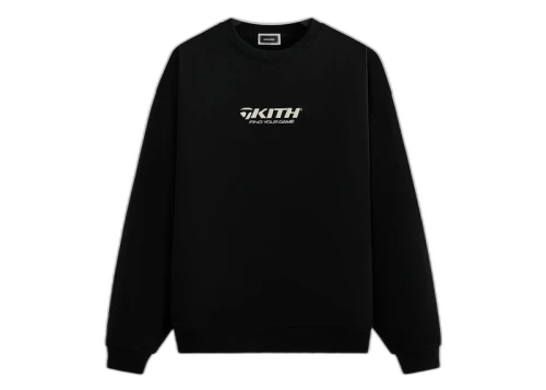 Kith TaylorMade Find Your Game Nelson Crewneck Black
