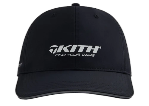 Kith TaylorMade Reflective Nylon Cap Black
