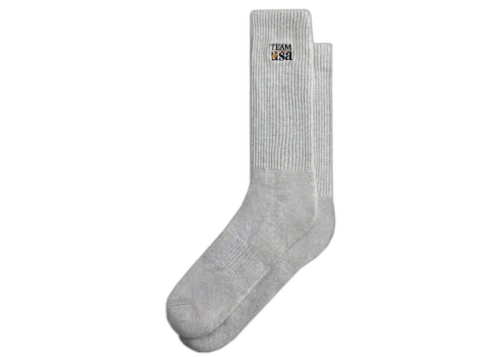 Kith Team USA Socks Light Heather Grey