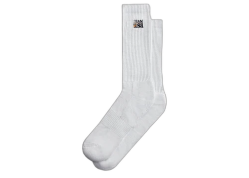 Kith Team USA Socks White