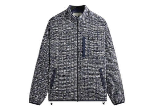 Kith Textured Tweed Claremont Full Zip Cave