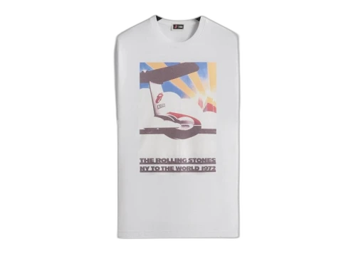 Kith The Rolling Stones New York 1972 Poster Tee White