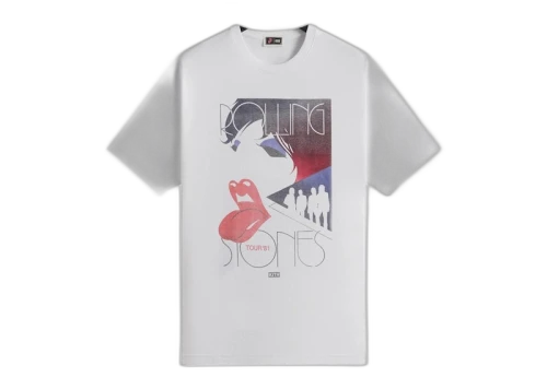 Kith The Rolling Stones Tour 1981 Tee White