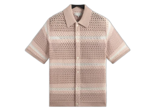 Kith Thompson Crochet Buttondown Frosty Rose