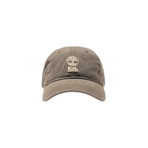 Kith Timberland Washed Canvas Cap Olive