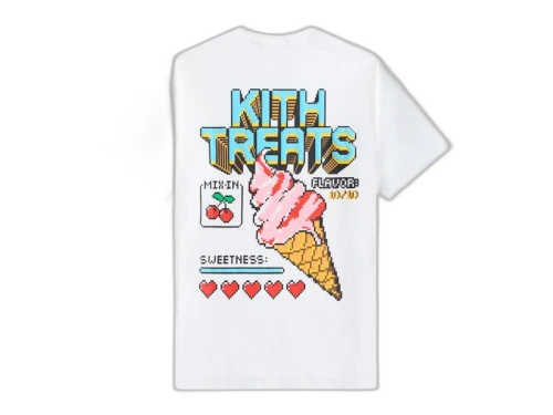 Kith Treats Cherry Arcade Tee White