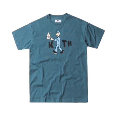 Kith Treats Delivered Tee Blue