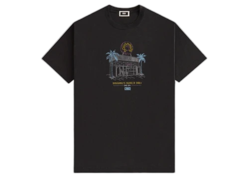Kith Treats Doughnut II Vintage Tee Black