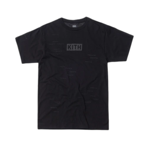 Kith Treats Encrpyted Tee Black