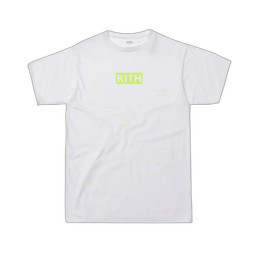 Kith Treats Encrpyted Tee White