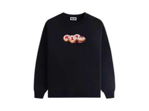 Kith Treats Jelly Doughnut Nelson Crewneck Black