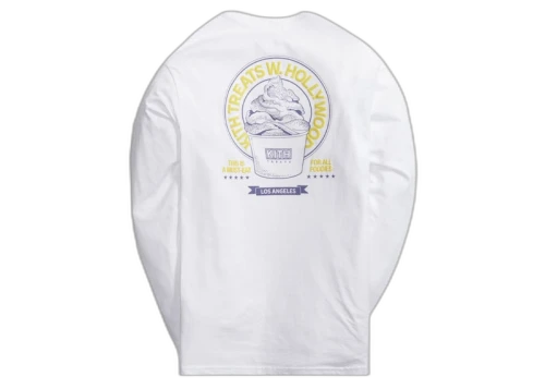 Kith Treats Los Angeles Academy L/S Tee White