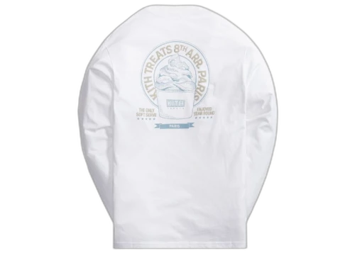 Kith Treats Paris Academy L/S Tee White
