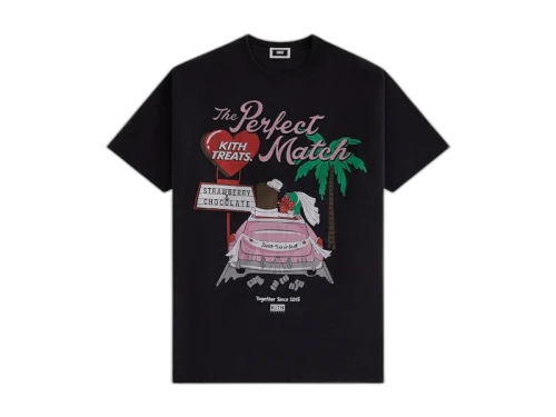 Kith Treats Perfect Match Vintage Tee Black