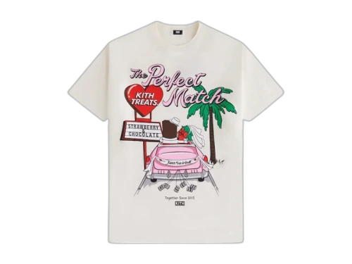 Kith Treats Perfect Match Vintage Tee Sandrift