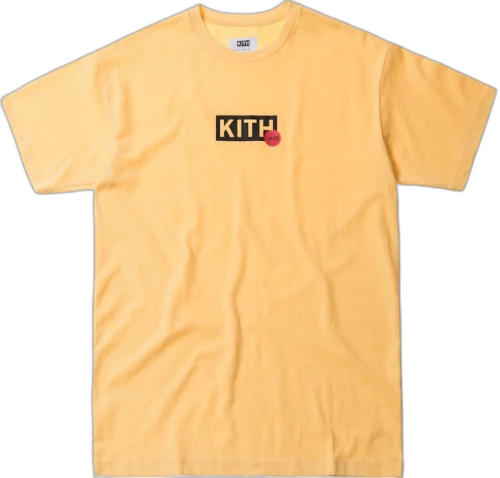 Kith Treats Proof Sticker Tee Yellow