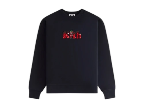 Kith Treats Strawberry Nelson Crewneck Black
