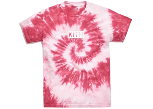 Kith Treats Swirl Tee Red
