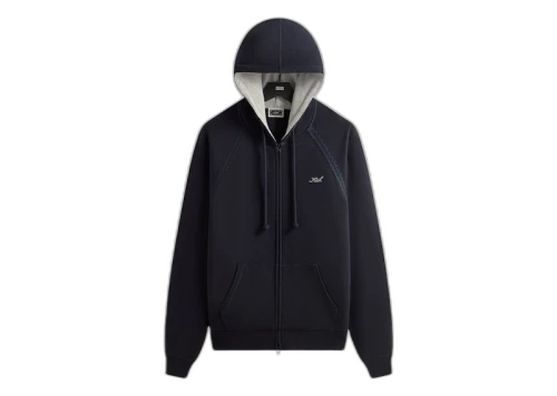 Kith Vale Raglan Full Zip Hoodie Admiral